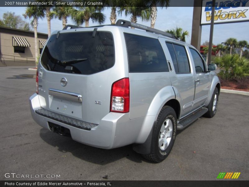 Silver Lightning / Graphite 2007 Nissan Pathfinder SE