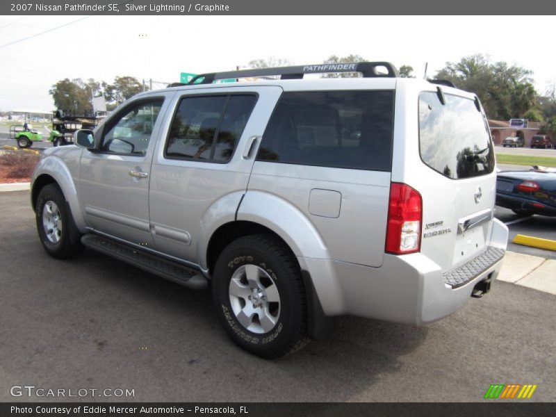 Silver Lightning / Graphite 2007 Nissan Pathfinder SE