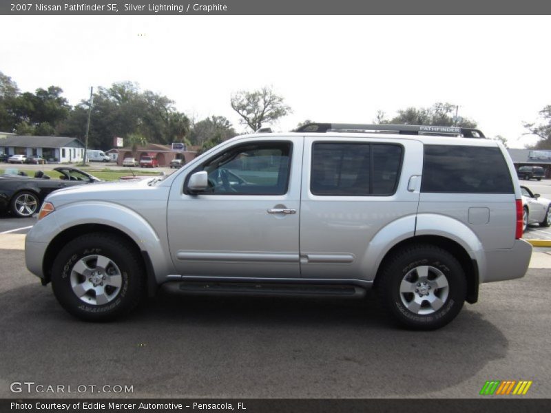 Silver Lightning / Graphite 2007 Nissan Pathfinder SE