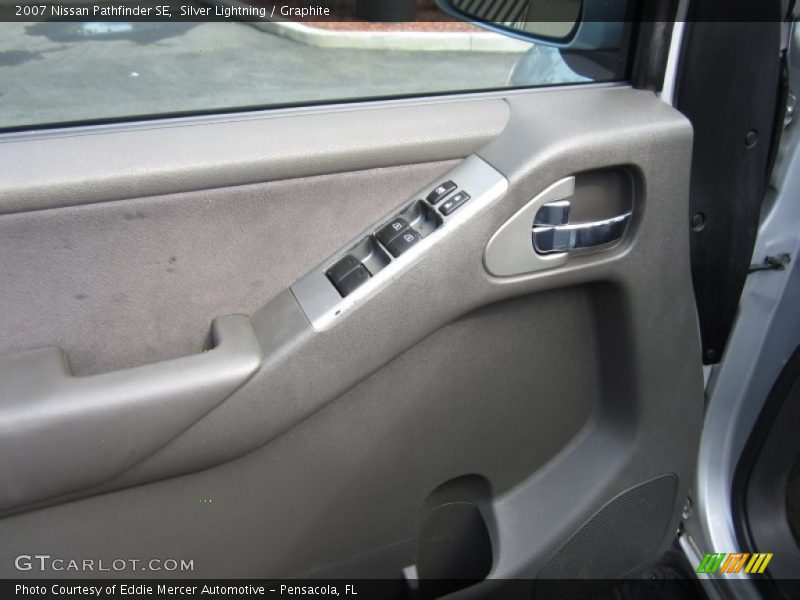 Silver Lightning / Graphite 2007 Nissan Pathfinder SE