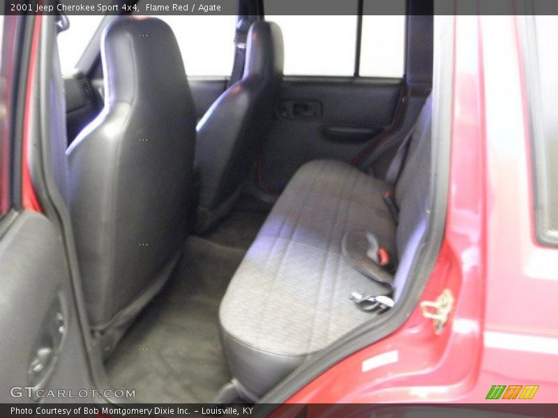 Flame Red / Agate 2001 Jeep Cherokee Sport 4x4