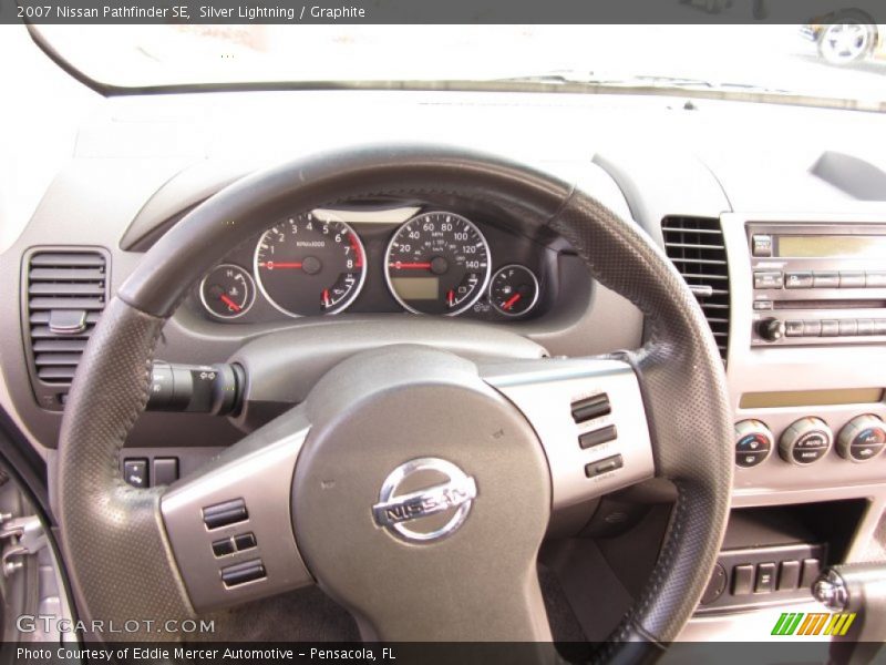 Silver Lightning / Graphite 2007 Nissan Pathfinder SE