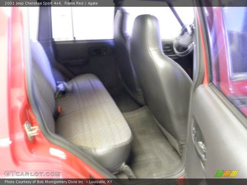 Flame Red / Agate 2001 Jeep Cherokee Sport 4x4