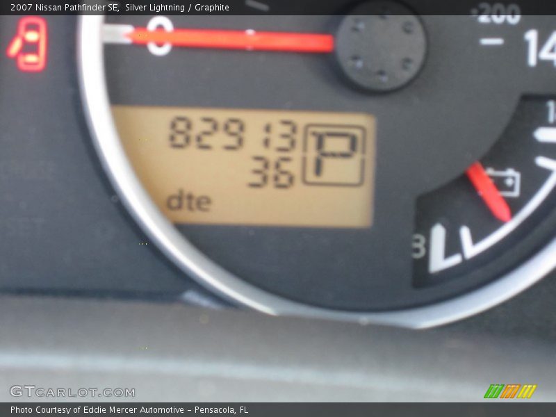 Silver Lightning / Graphite 2007 Nissan Pathfinder SE