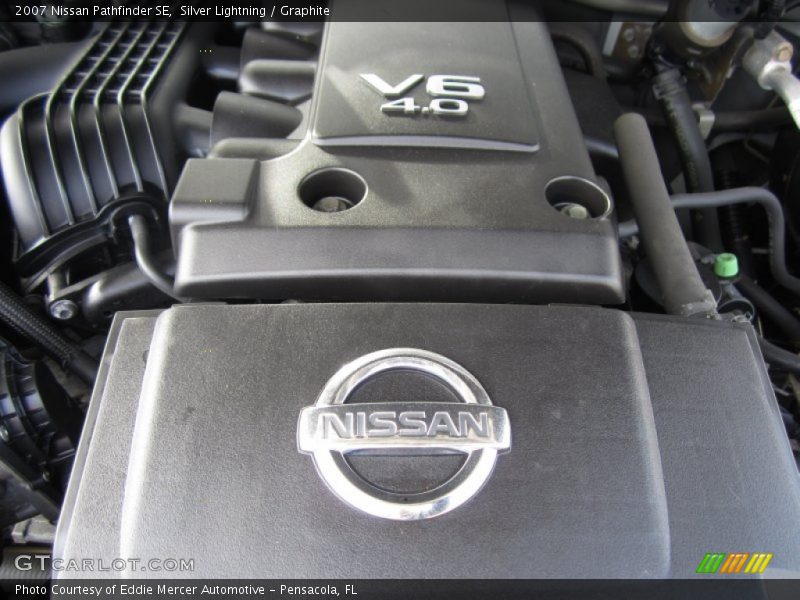 Silver Lightning / Graphite 2007 Nissan Pathfinder SE