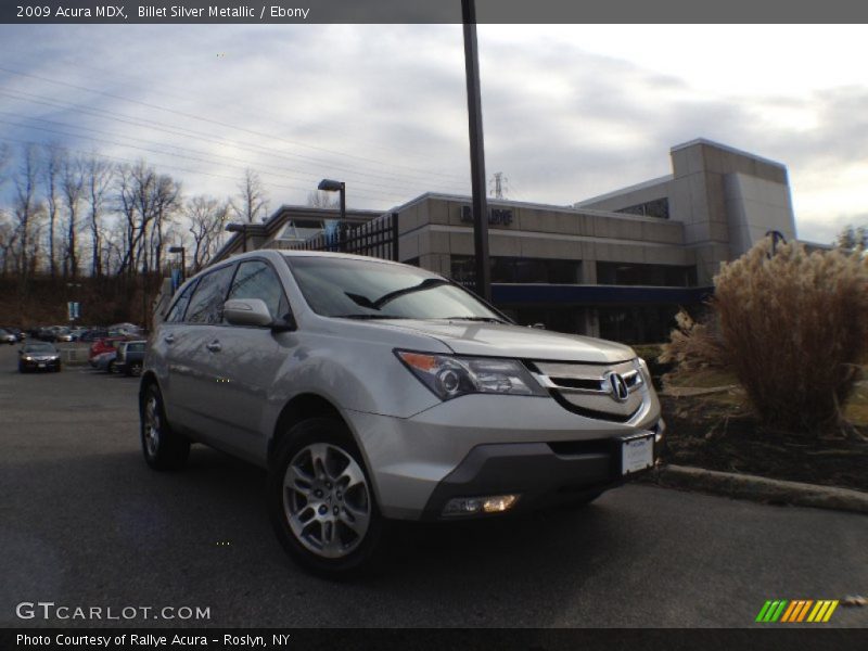 Billet Silver Metallic / Ebony 2009 Acura MDX