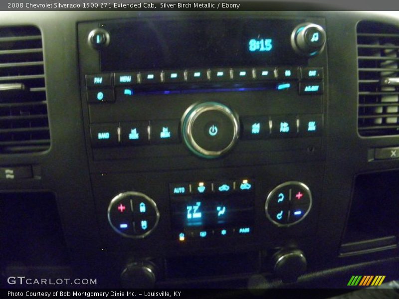 Silver Birch Metallic / Ebony 2008 Chevrolet Silverado 1500 Z71 Extended Cab
