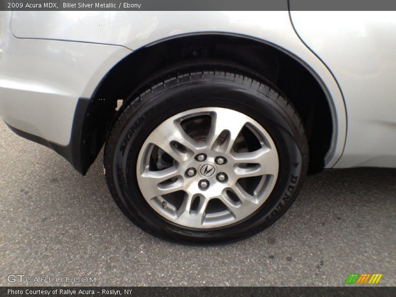 Billet Silver Metallic / Ebony 2009 Acura MDX