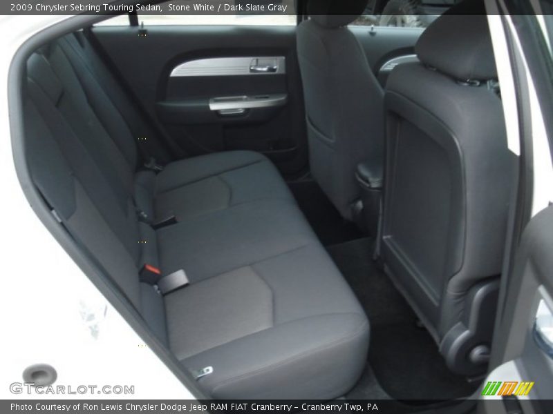 Stone White / Dark Slate Gray 2009 Chrysler Sebring Touring Sedan