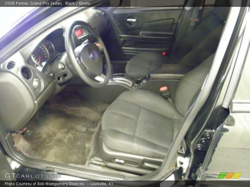 Black / Ebony 2008 Pontiac Grand Prix Sedan