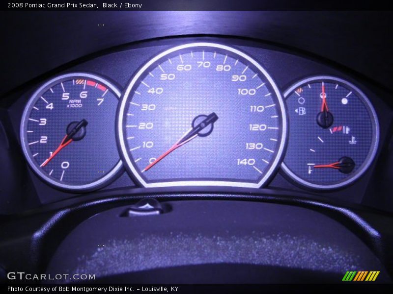 Black / Ebony 2008 Pontiac Grand Prix Sedan