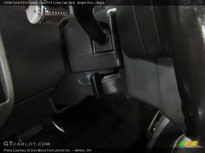 Bright Red / Black 2008 Ford F350 Super Duty FX4 Crew Cab 4x4