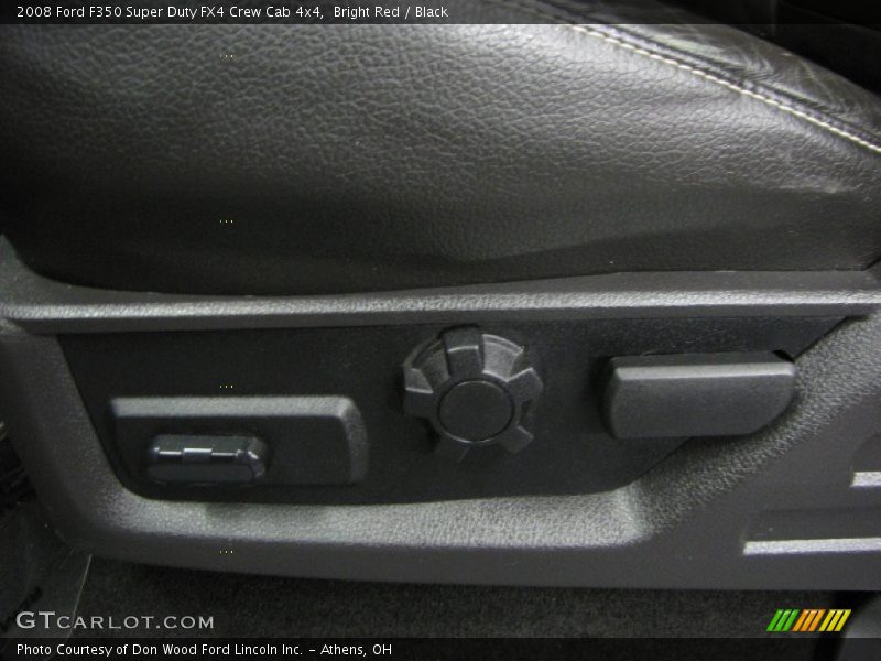 Bright Red / Black 2008 Ford F350 Super Duty FX4 Crew Cab 4x4