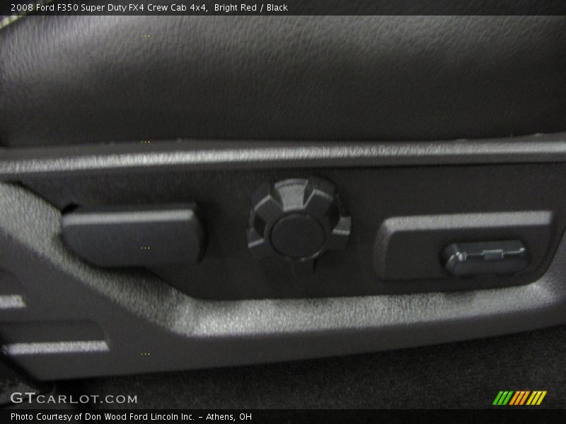 Bright Red / Black 2008 Ford F350 Super Duty FX4 Crew Cab 4x4