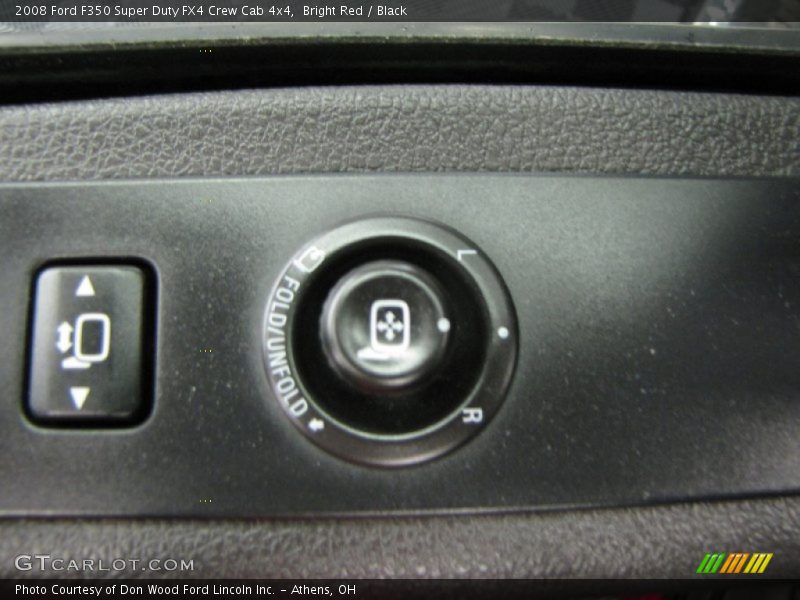 Bright Red / Black 2008 Ford F350 Super Duty FX4 Crew Cab 4x4