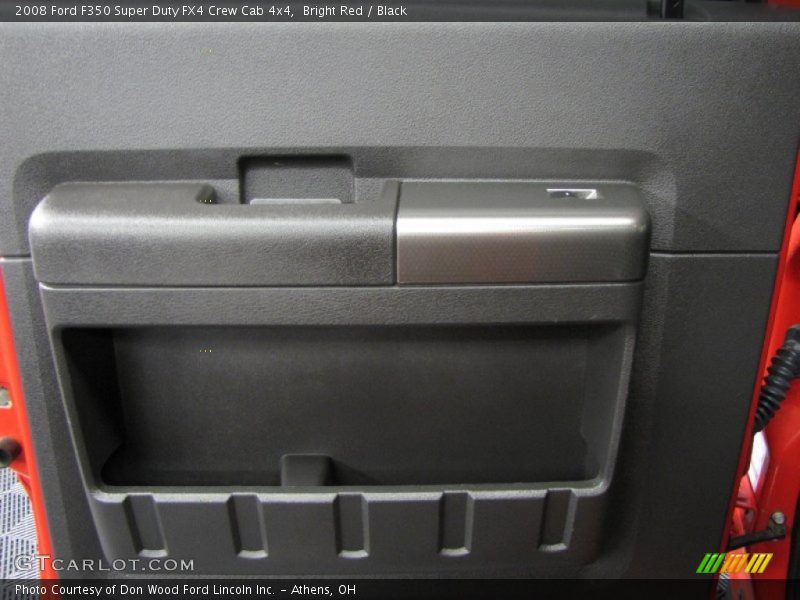 Bright Red / Black 2008 Ford F350 Super Duty FX4 Crew Cab 4x4