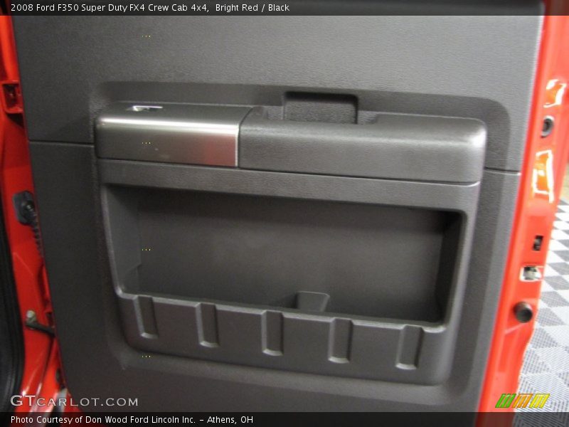 Bright Red / Black 2008 Ford F350 Super Duty FX4 Crew Cab 4x4