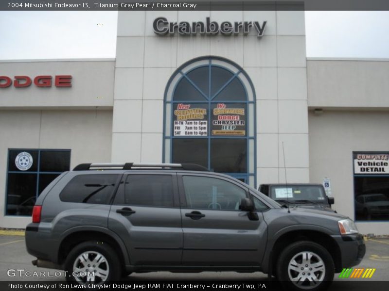 Titanium Gray Pearl / Charcoal Gray 2004 Mitsubishi Endeavor LS