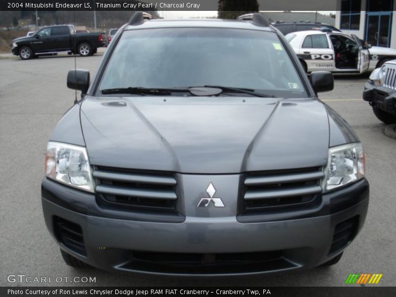 Titanium Gray Pearl / Charcoal Gray 2004 Mitsubishi Endeavor LS