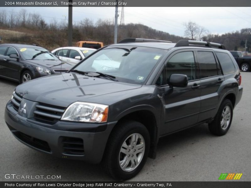 Titanium Gray Pearl / Charcoal Gray 2004 Mitsubishi Endeavor LS