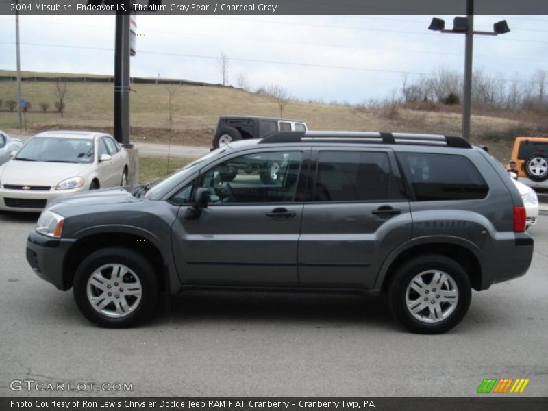 Titanium Gray Pearl / Charcoal Gray 2004 Mitsubishi Endeavor LS