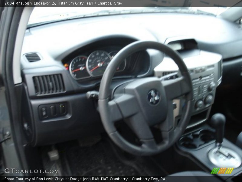 Titanium Gray Pearl / Charcoal Gray 2004 Mitsubishi Endeavor LS