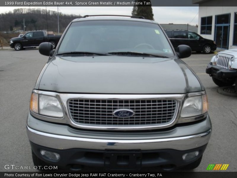 Spruce Green Metallic / Medium Prairie Tan 1999 Ford Expedition Eddie Bauer 4x4