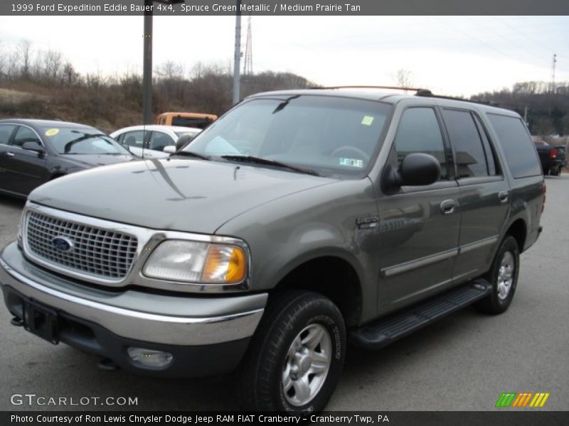 Spruce Green Metallic / Medium Prairie Tan 1999 Ford Expedition Eddie Bauer 4x4