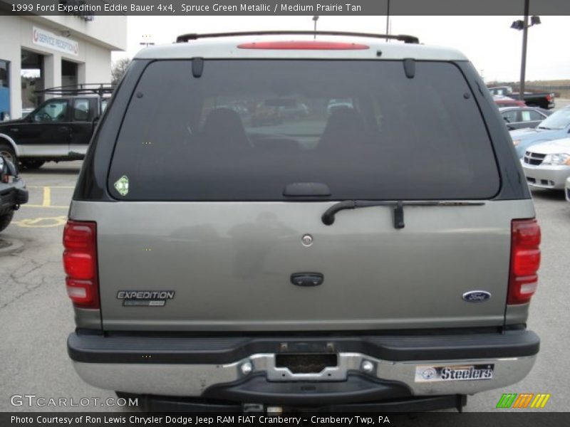 Spruce Green Metallic / Medium Prairie Tan 1999 Ford Expedition Eddie Bauer 4x4