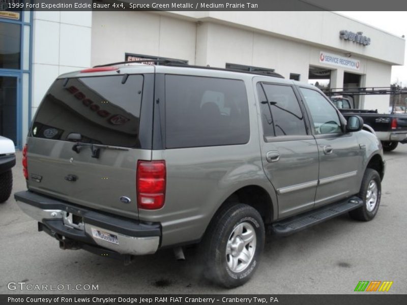 Spruce Green Metallic / Medium Prairie Tan 1999 Ford Expedition Eddie Bauer 4x4