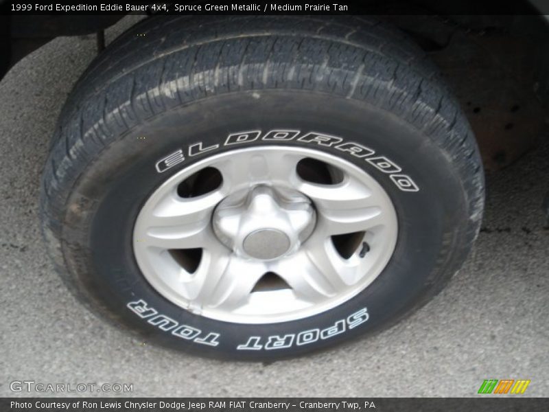 Spruce Green Metallic / Medium Prairie Tan 1999 Ford Expedition Eddie Bauer 4x4