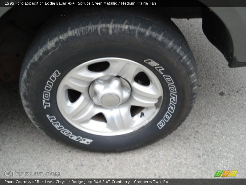 Spruce Green Metallic / Medium Prairie Tan 1999 Ford Expedition Eddie Bauer 4x4