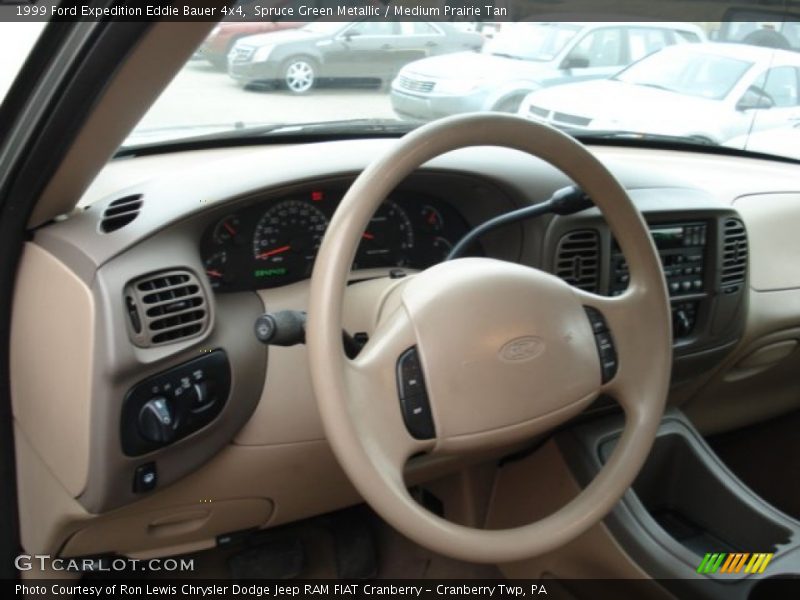 Spruce Green Metallic / Medium Prairie Tan 1999 Ford Expedition Eddie Bauer 4x4
