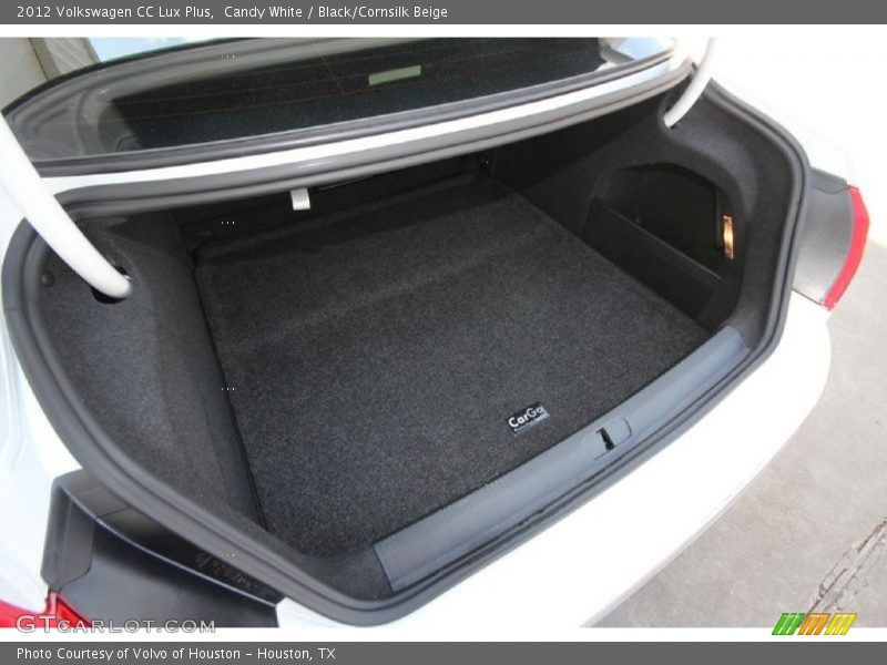 Candy White / Black/Cornsilk Beige 2012 Volkswagen CC Lux Plus