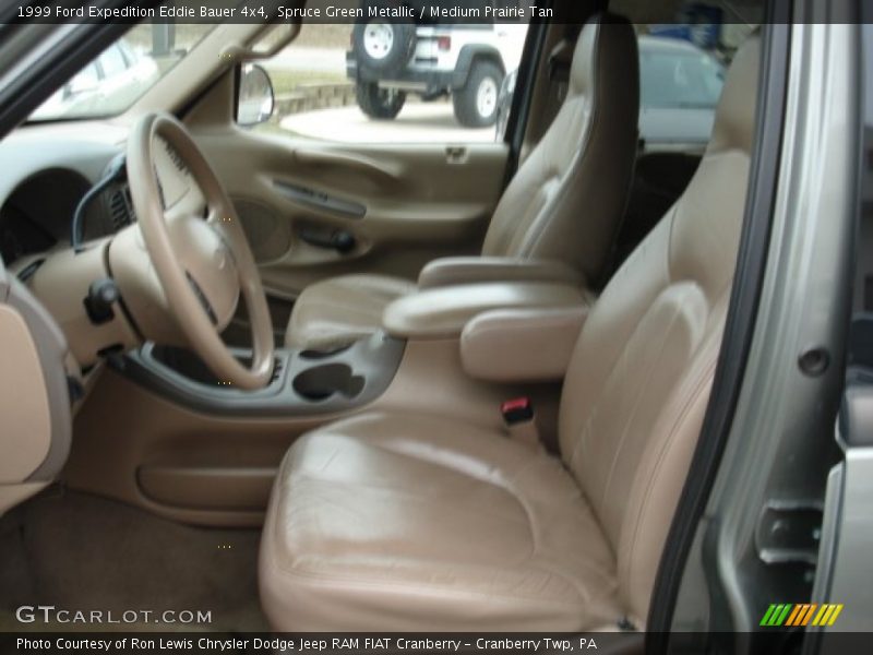 Spruce Green Metallic / Medium Prairie Tan 1999 Ford Expedition Eddie Bauer 4x4