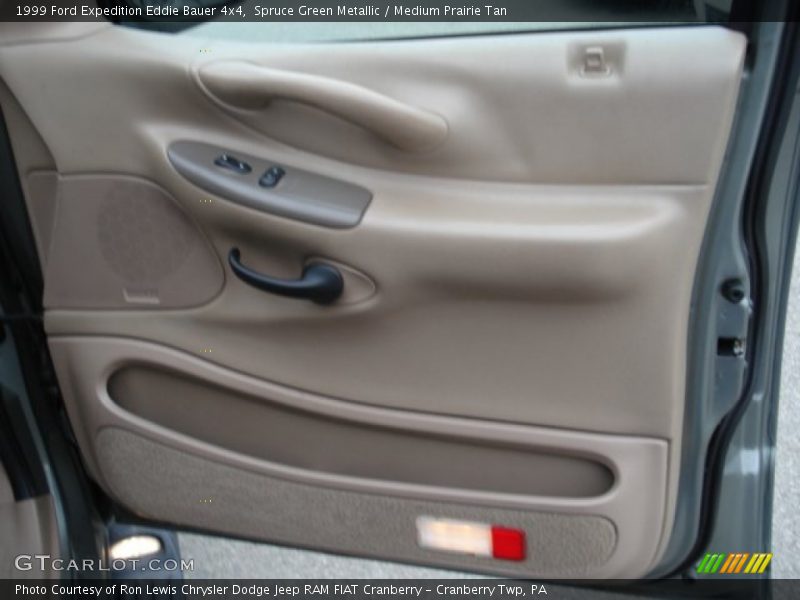 Spruce Green Metallic / Medium Prairie Tan 1999 Ford Expedition Eddie Bauer 4x4
