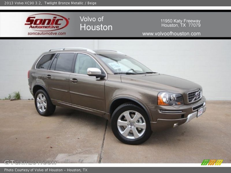 Twilight Bronze Metallic / Beige 2013 Volvo XC90 3.2