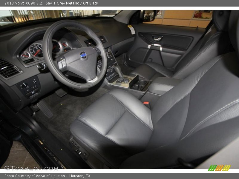 Savile Grey Metallic / Off Black 2013 Volvo XC90 3.2