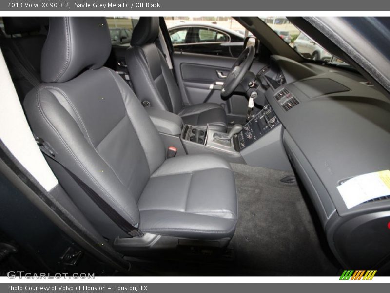Savile Grey Metallic / Off Black 2013 Volvo XC90 3.2