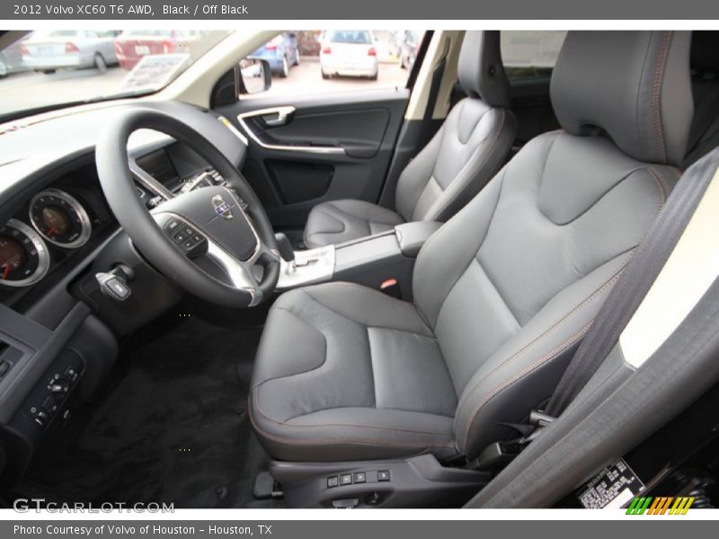  2012 XC60 T6 AWD Off Black Interior