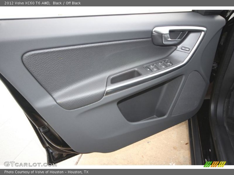 Black / Off Black 2012 Volvo XC60 T6 AWD