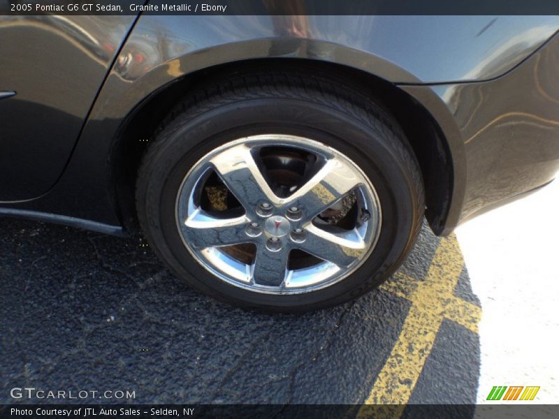 Granite Metallic / Ebony 2005 Pontiac G6 GT Sedan