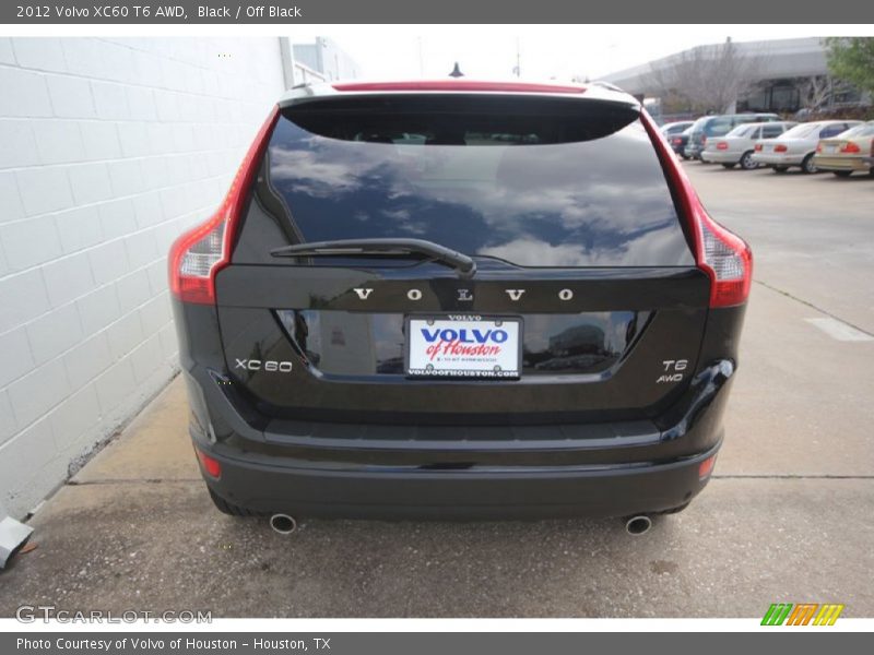 Black / Off Black 2012 Volvo XC60 T6 AWD