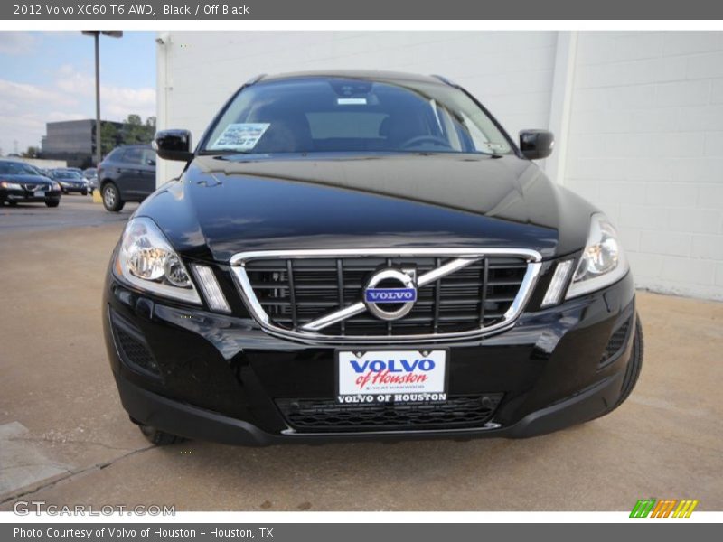 Black / Off Black 2012 Volvo XC60 T6 AWD