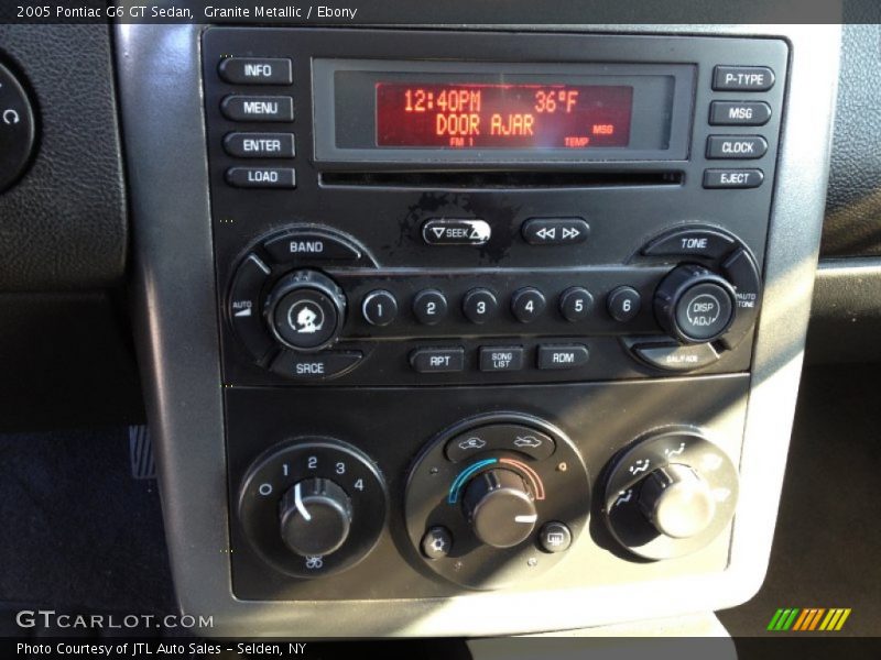 Granite Metallic / Ebony 2005 Pontiac G6 GT Sedan