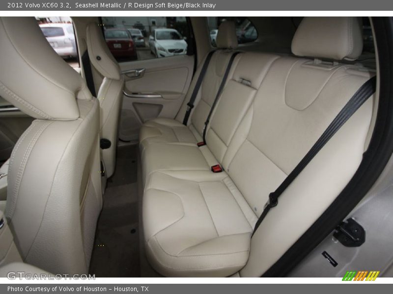Seashell Metallic / R Design Soft Beige/Black Inlay 2012 Volvo XC60 3.2