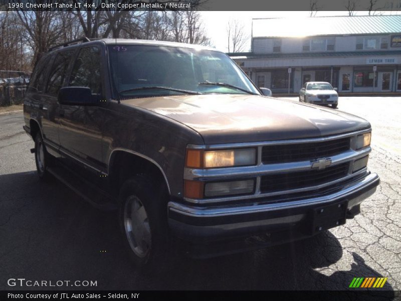 Dark Copper Metallic / Neutral 1998 Chevrolet Tahoe LT 4x4