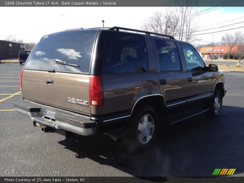 Dark Copper Metallic / Neutral 1998 Chevrolet Tahoe LT 4x4