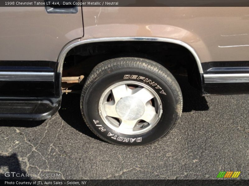 Dark Copper Metallic / Neutral 1998 Chevrolet Tahoe LT 4x4