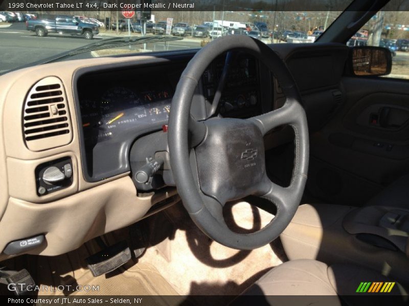 Dark Copper Metallic / Neutral 1998 Chevrolet Tahoe LT 4x4